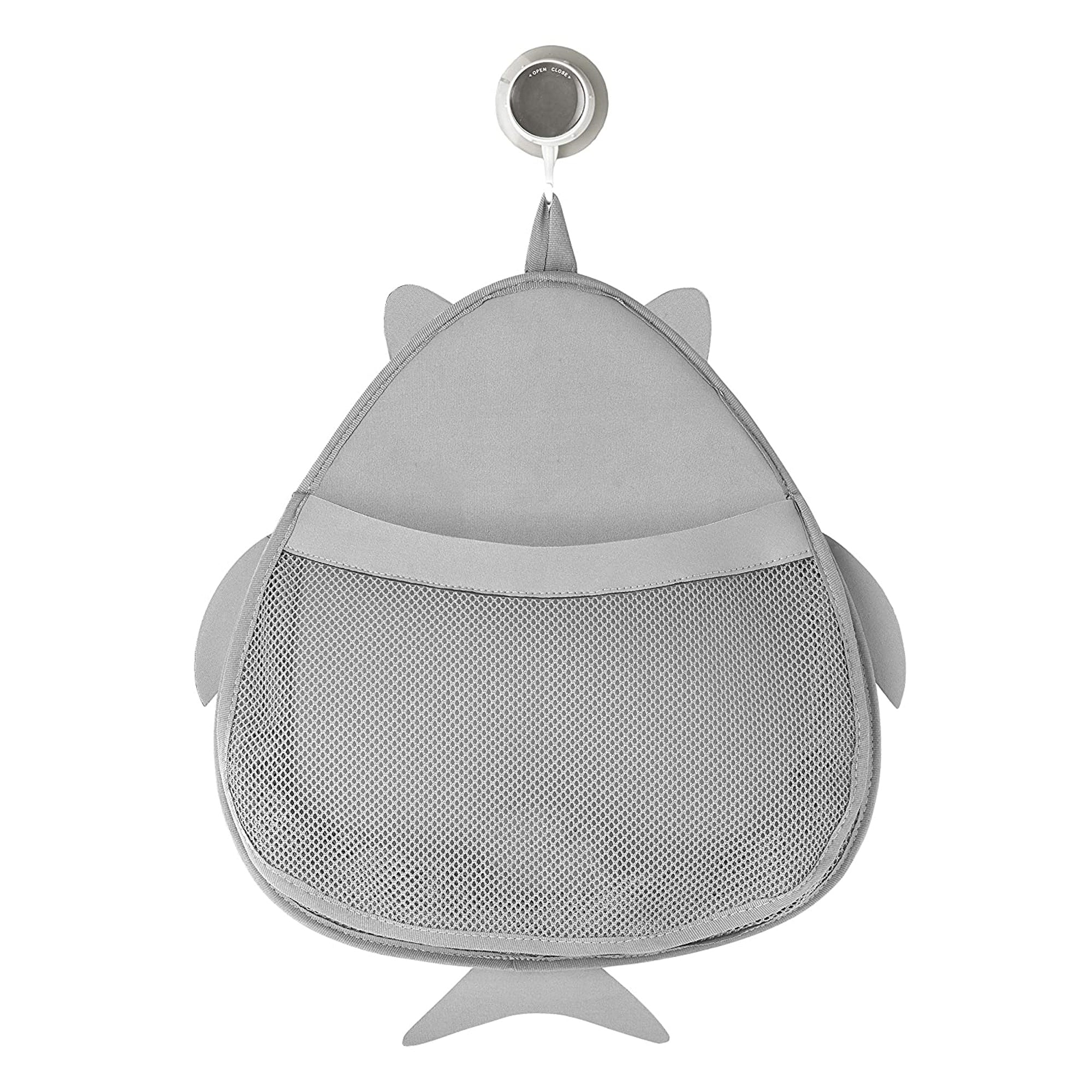 3 Sprouts Baby Hanging Suctioned Cup Bath/Shower Storage Organizer, Sea Shark