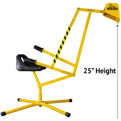 Big Dig 100-1 Sandbox Digger Excavator Crane with 360 Degree Rotation (2 Pack) - VMInnovations