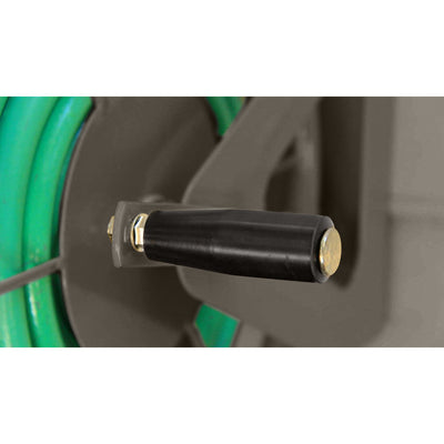 Liberty Garden Versatile Wall/Floor Mounted Home Outside Water Hose Reel (Used)