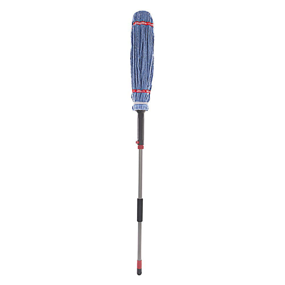 Rubbermaid 1809375 Self-Wringing Ratchet Blended Yarn Twist Mop with Handle