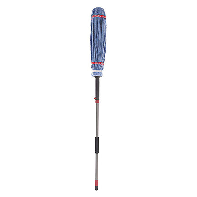 Rubbermaid 1809375 Self-Wringing Ratchet Blended Yarn Twist Mop with Handle
