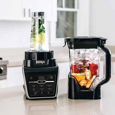 Ninja 1400 Watt Blender Duo with Micro Juice Technology DrinkSaver (For Parts)