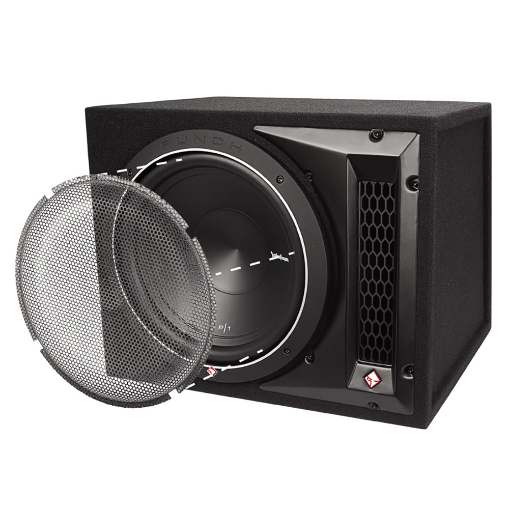 Rockford Fosgate 1000W Punch Dual P1 10 Inch Loaded Subwoofer Enclosure P1-2X10