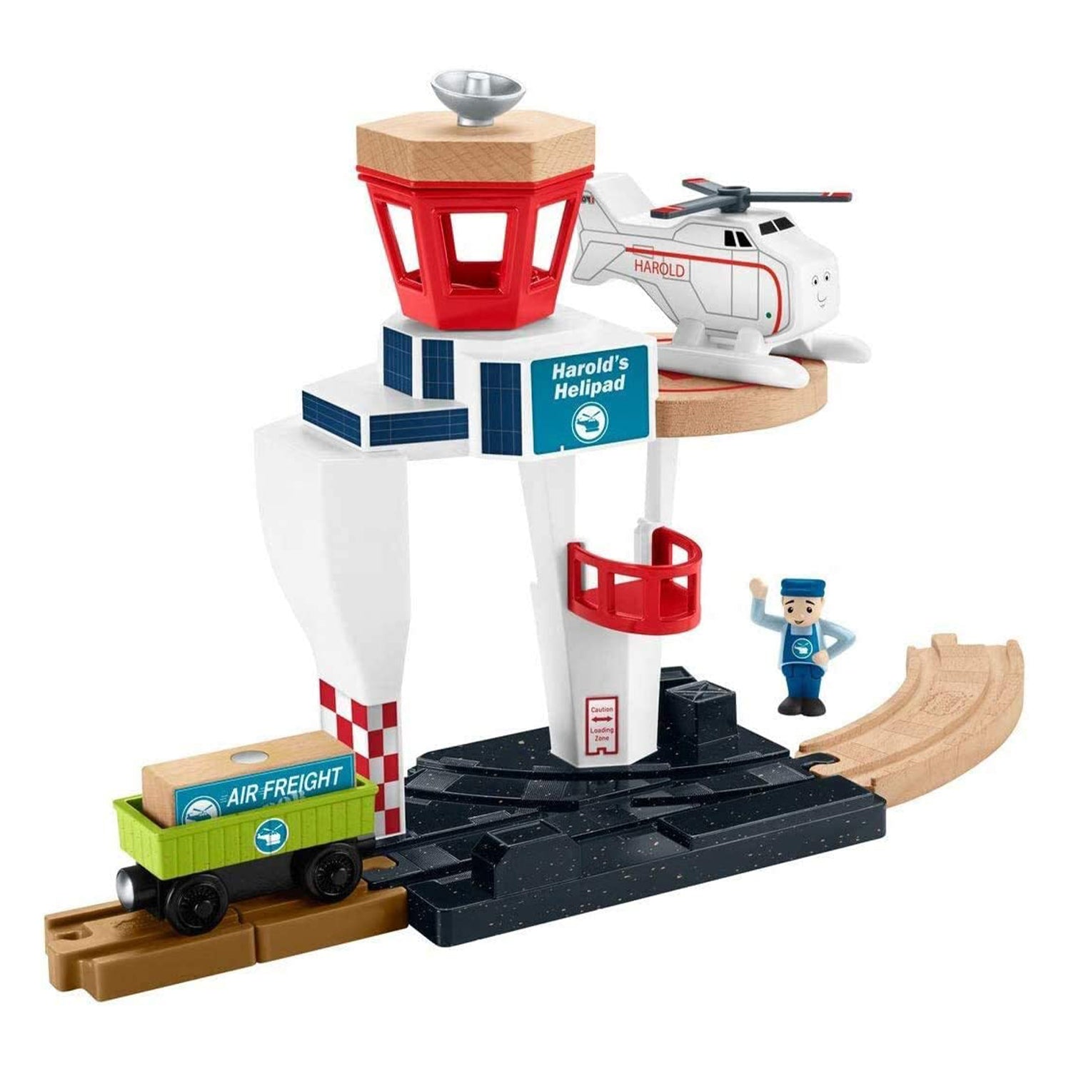 Fisher Price GHK14 Thomas and Friends Harold Helipad Playset for Preschoolers