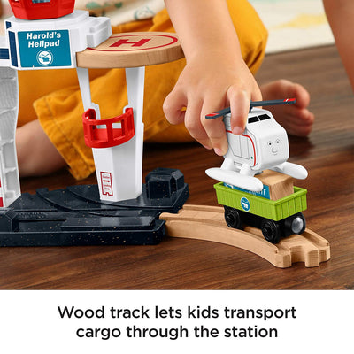 Fisher Price GHK14 Thomas and Friends Harold Helipad Playset for Preschoolers
