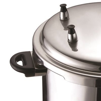 Brentwood 9.5 Quart Pressure Cooker with 3 Safety Valves, Aluminum (For Parts)