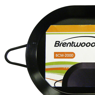 Brentwood Non-Stick Electric Tortilla Warmer & 18-Inch Dual Burner Comal Griddle