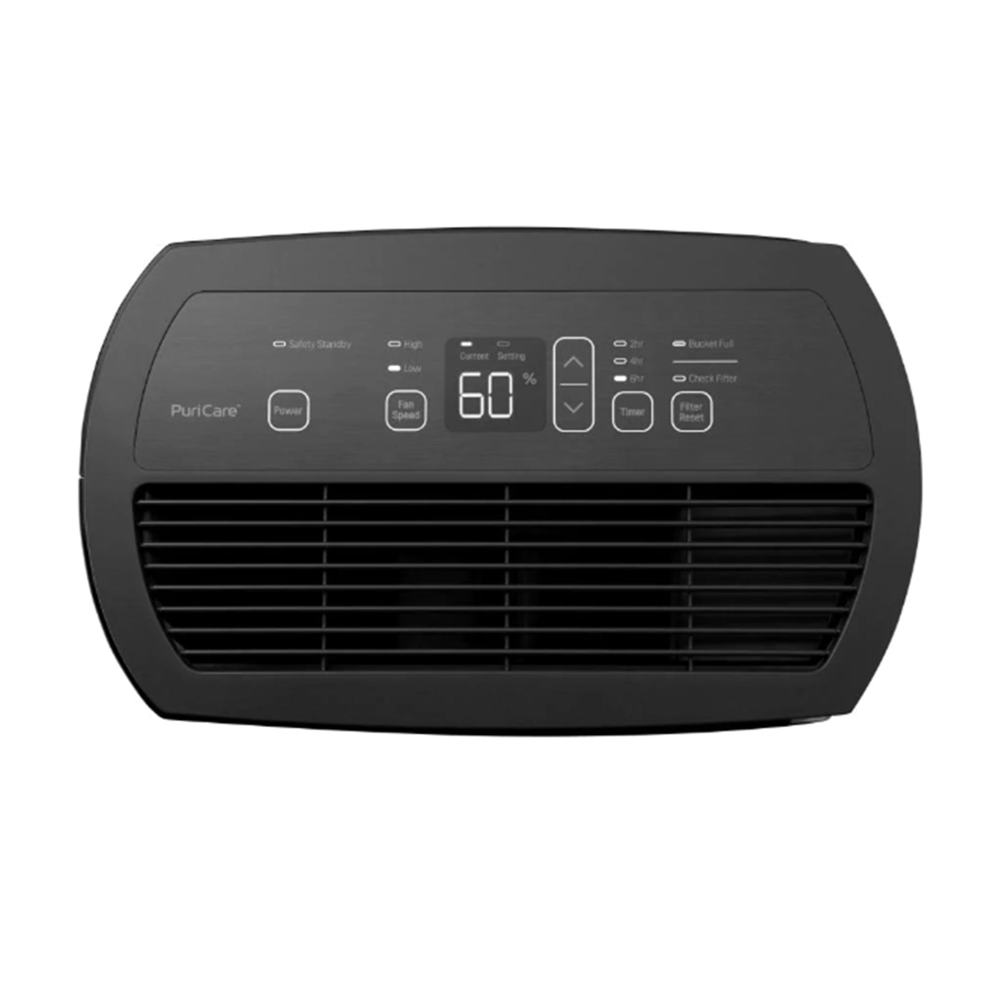 PuriCare Powerful 70 Pt Home Dehumidifier,Black(Certified Refurbished)(Open Box)