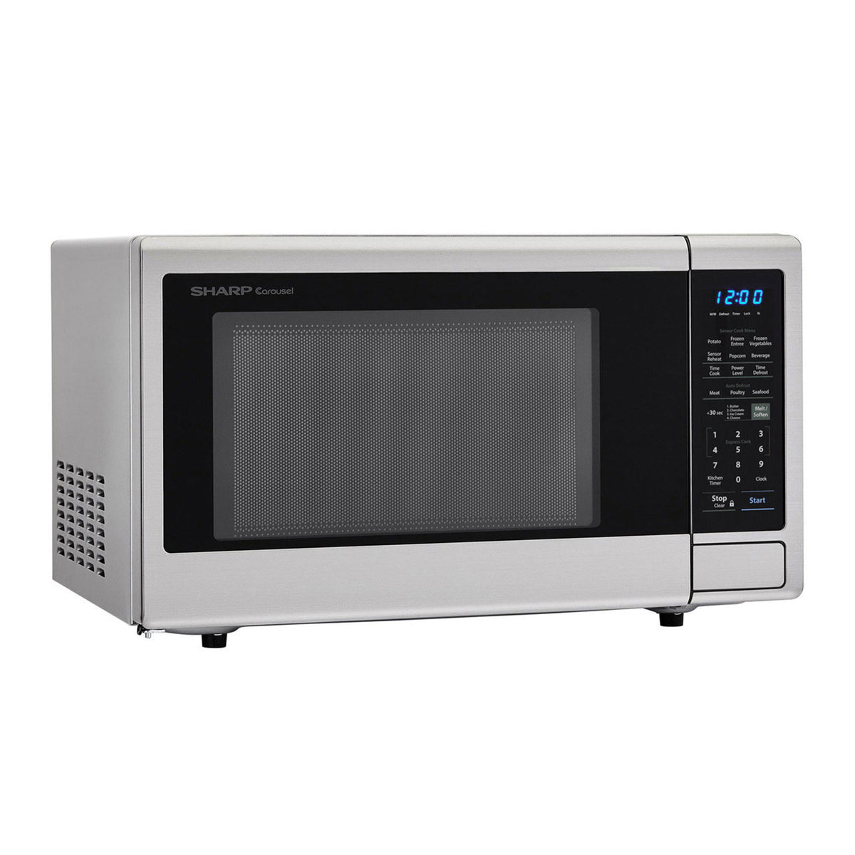 Sharp 1.8 Cu Ft Stainless Steel Microwave Oven (Certified Refurbished)(Open Box)
