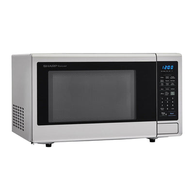 Sharp 1.8 Cu Ft Stainless Steel Microwave Oven (Certified Refurbished) (Used)