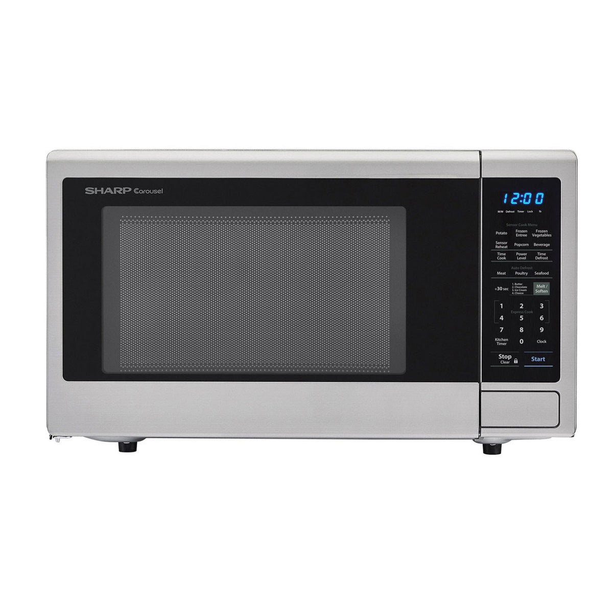 Sharp 1.8 Cu Ft Stainless Steel Microwave Oven (Certified Refurbished) (Used)