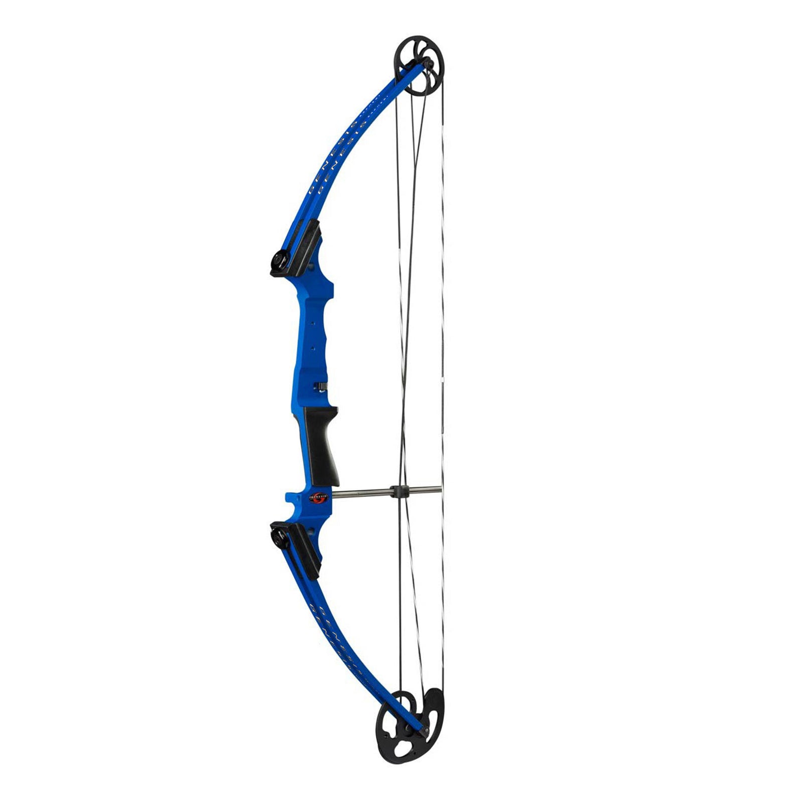 Genesis Original 35.5-Inch Compact Aluminum Righthand Bow, Blue (Used) - VMInnovations