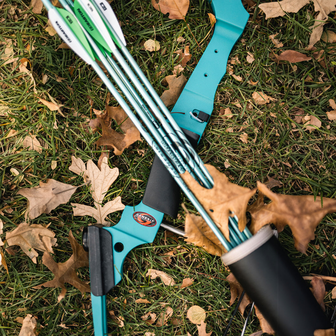 Genesis Archery Original Adjustable Right Handed Compound Bow, Yellow (5 Pack)