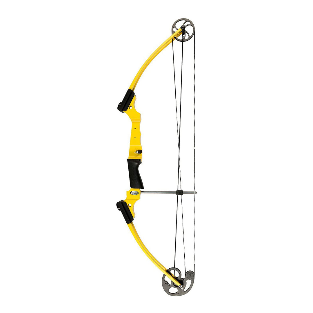 Genesis Original Archery Compound Bow, Adjustable Size, Draw Hand-Right, Yellow