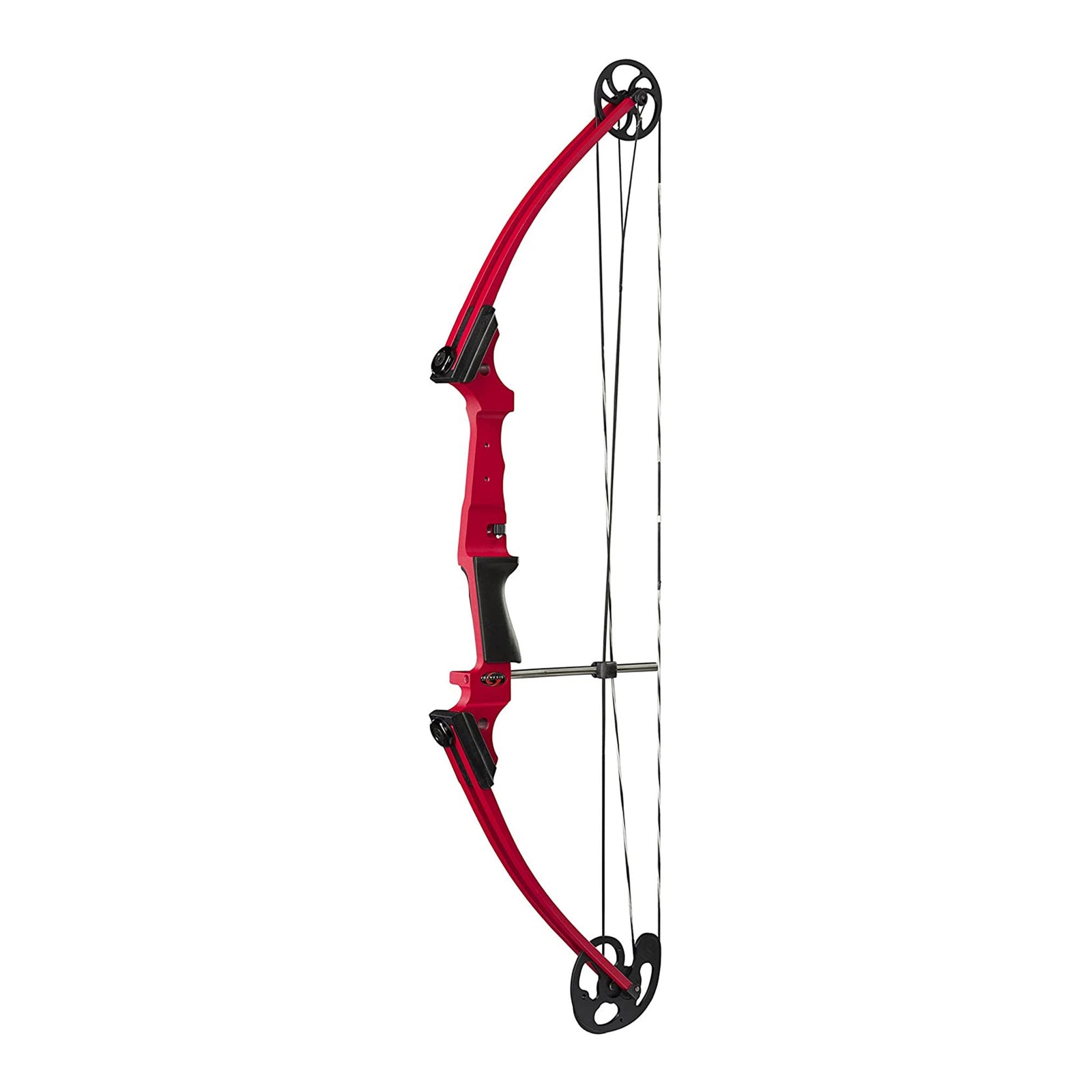Genesis Original Archery Compound Bow, Adjustable Size, Draw Hand-Right, Red - VMInnovations
