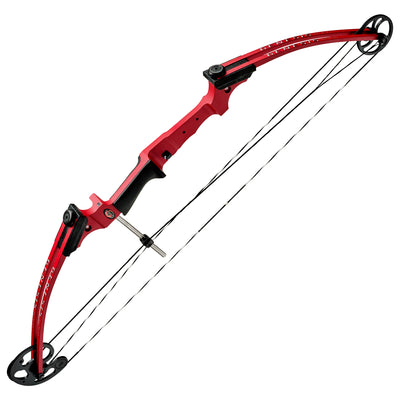 Genesis Original Archery Compound Bow, Right Handed, Red (Open Box)