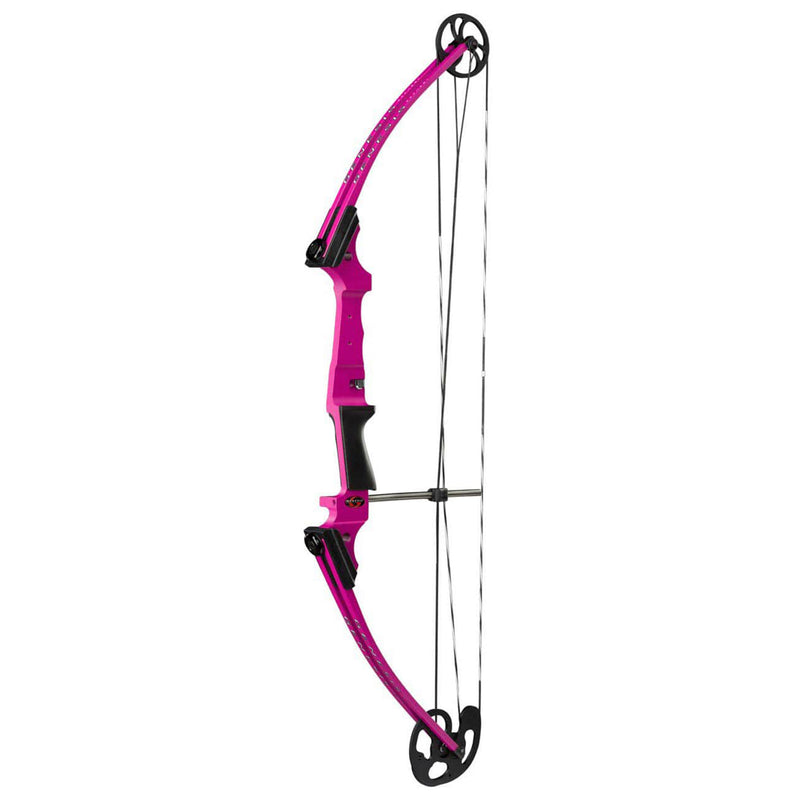 Genesis Archery Compound Bow Adjustable Sizing, Right Handed, Purple (Used)