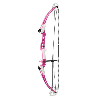 Genesis Mini, Youth Compound Bow and Arrow Kit, Left Handed, Pink (Open Box)