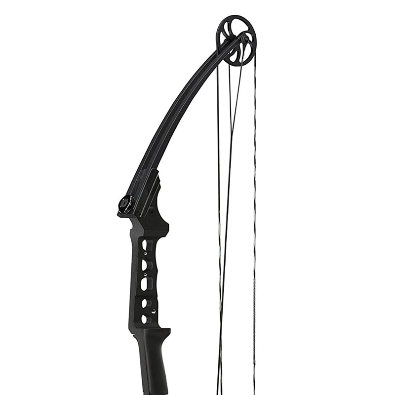 Genesis Gen-X Lightweight Compound Bow for Archery & Hunting, Right Hand, Black