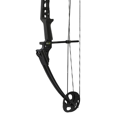 Genesis Archery GenX Target Practice/Hunting Bow, Right Handed, Black (Used)