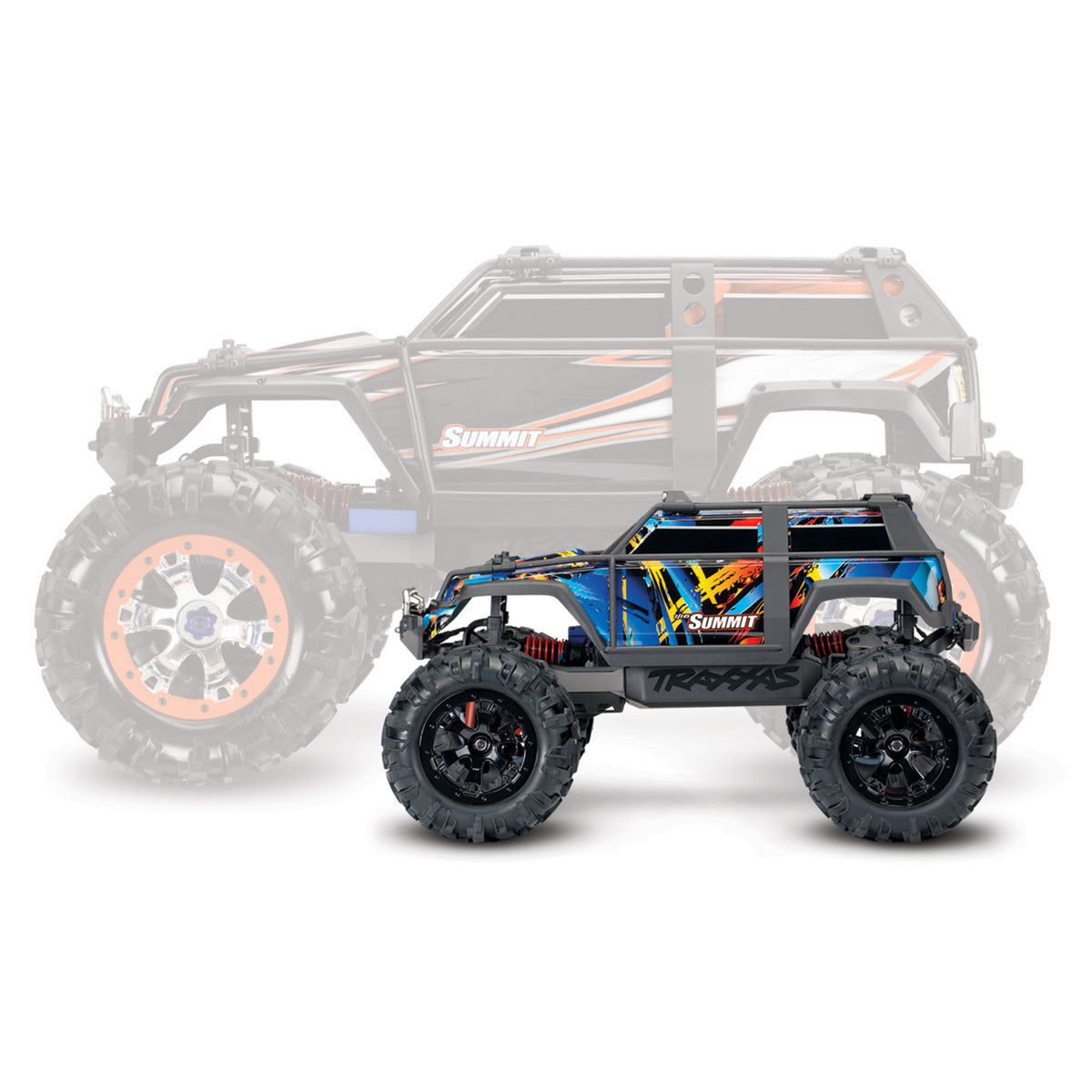 Traxxas All Terrain Summit 4WD 1/16 Scale with WaterProof Technology (Damaged)