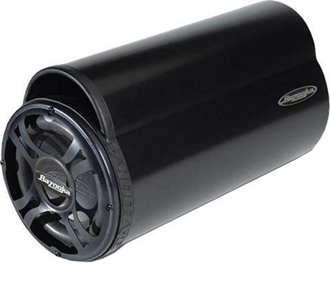 BAZOOKA 8" Car Audio Subwoofer Sub Woofer Passive Tube Stereo (Open Box)