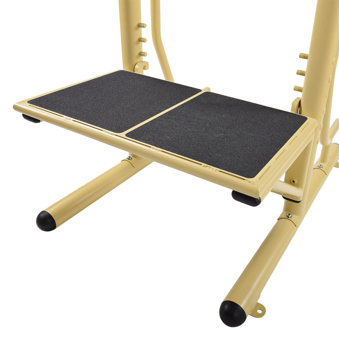 Stamina Weather-Resistant Outdoor Fitness Power Tower Pro Station Gold(Open Box) - VMInnovations
