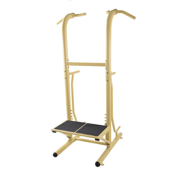 Stamina 65-1485 Weatherproof Steel Outdoor Fitness Power Tower Pro Station, Gold