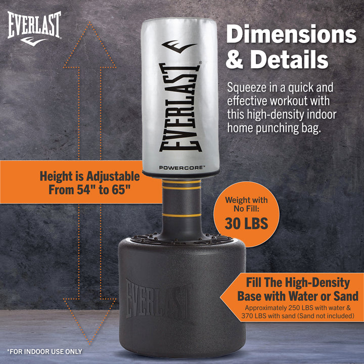 Everlast Powercore Freestanding Indoor Heavy Duty Training Bag (For Parts) - VMInnovations