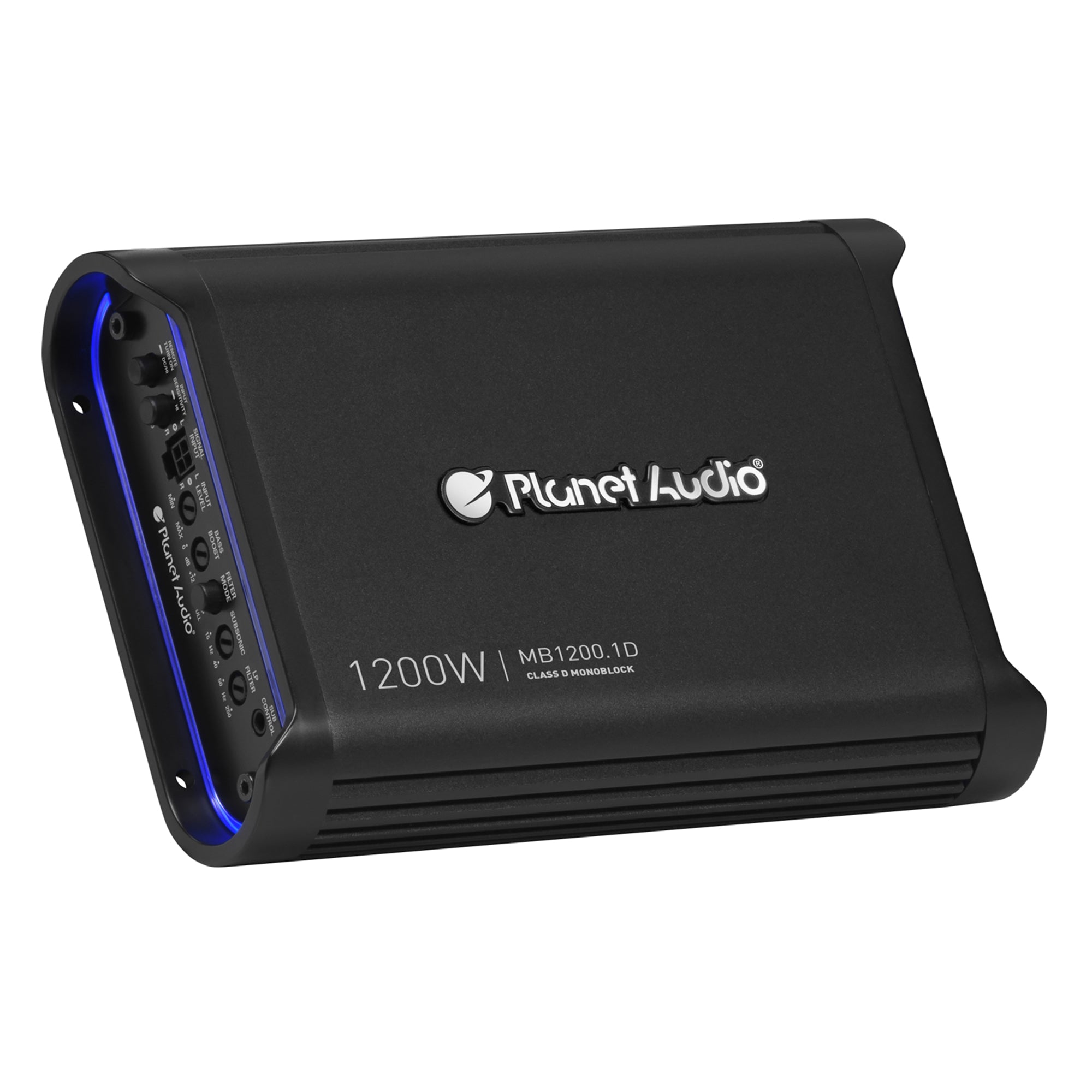 Planet Audio MB1200.1D Monoblock 1200 Watt Class D Power Car Amplifier w/ Remote - VMInnovations