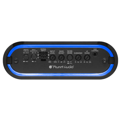 Planet Audio MB1200.1D Monoblock 1200 Watt Class D Power Car Amplifier w/ Remote - VMInnovations