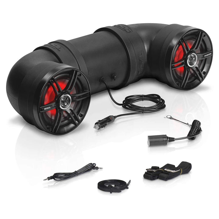 SOUNDSTORM BTB6L 6.5" 450W Bluetooth Amplified Marine UTV ATV Speaker System - VMInnovations