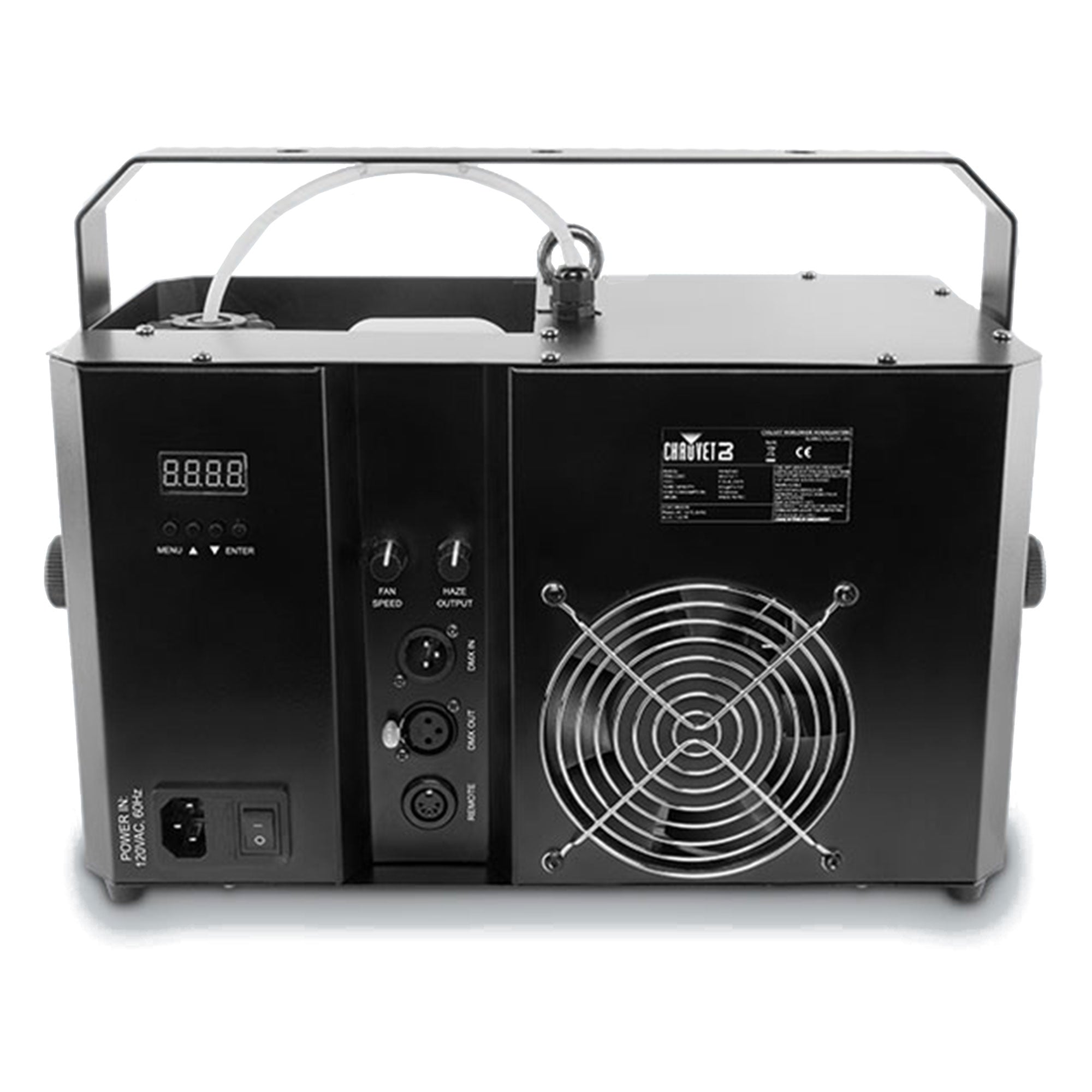 CHAUVET DJ Low Profile Hurricane Light Show 4D Hazer with Timer Remote, Black - VMInnovations