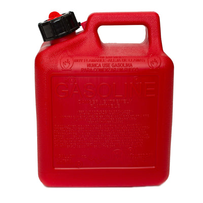 Midwest Can Company 1210 1 Gallon Gas Can Fuel Container Jugs & Spout (12 Pack)