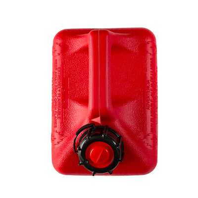 Midwest Can Company 1210 1 Gallon Gas Can Fuel Container Jugs w/ Spout (4 Pack) - VMInnovations