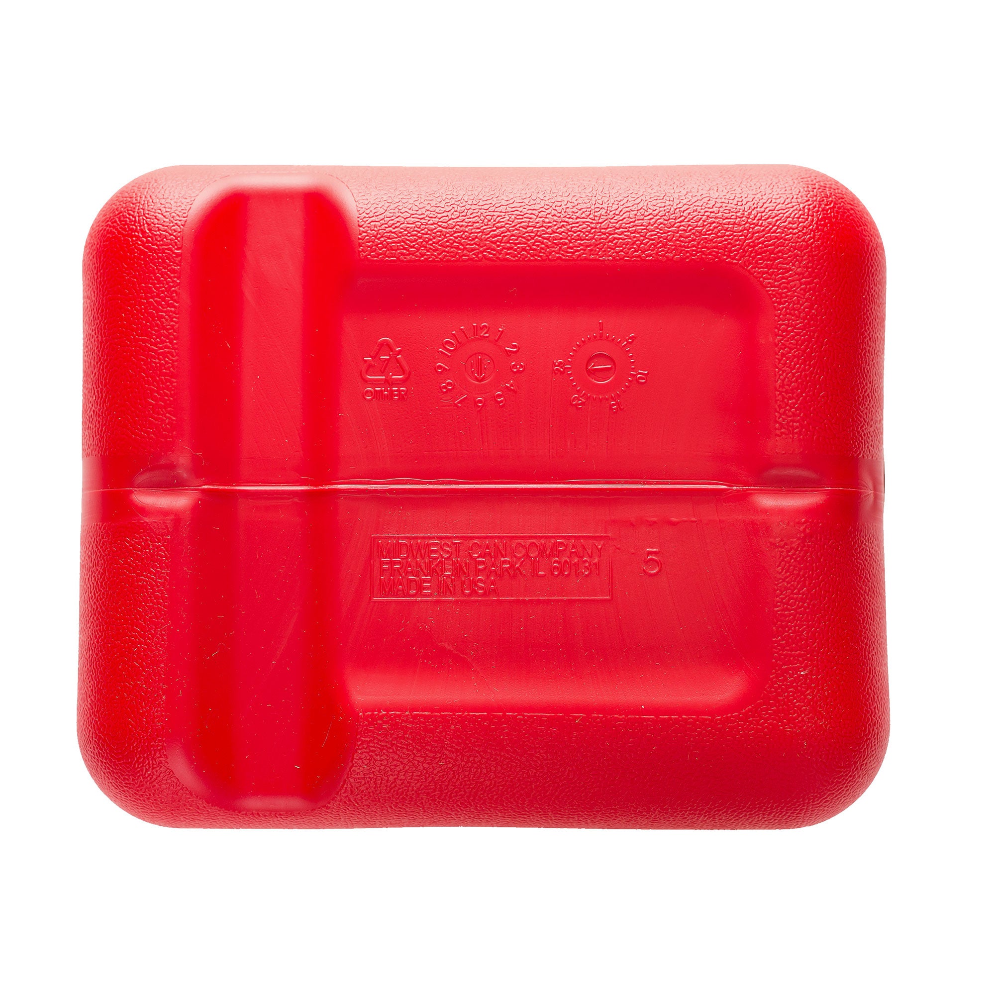 Midwest Can Company 2310 2 Gallon Gas Can Fuel Container Jugs w/ Spout (6 Pack) - VMInnovations