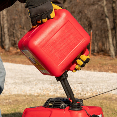 Midwest Can Company 2310 2 Gallon Gas Can Fuel Container Jugs w/ Spout (6 Pack) - VMInnovations