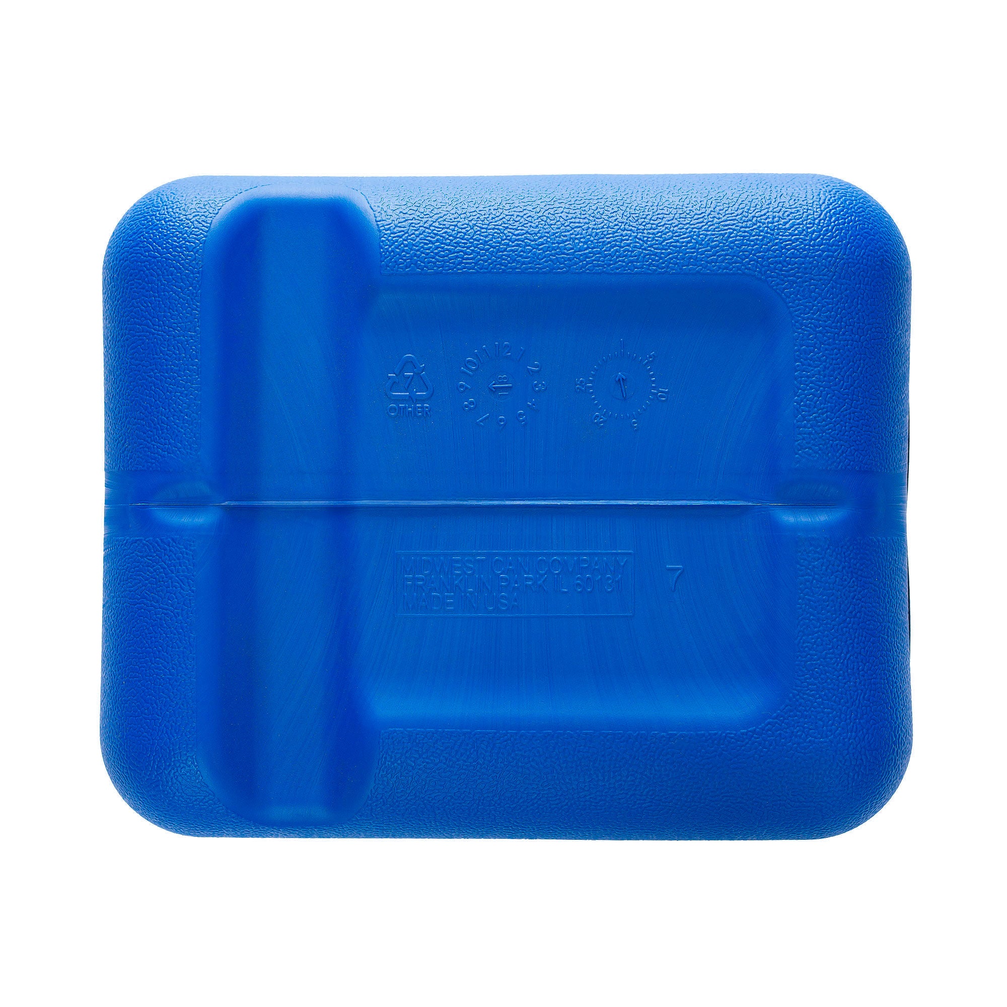 Midwest Can Company 2610 2 Gallon Kerosene Gas Can Container w/ Spout (6 Pack)