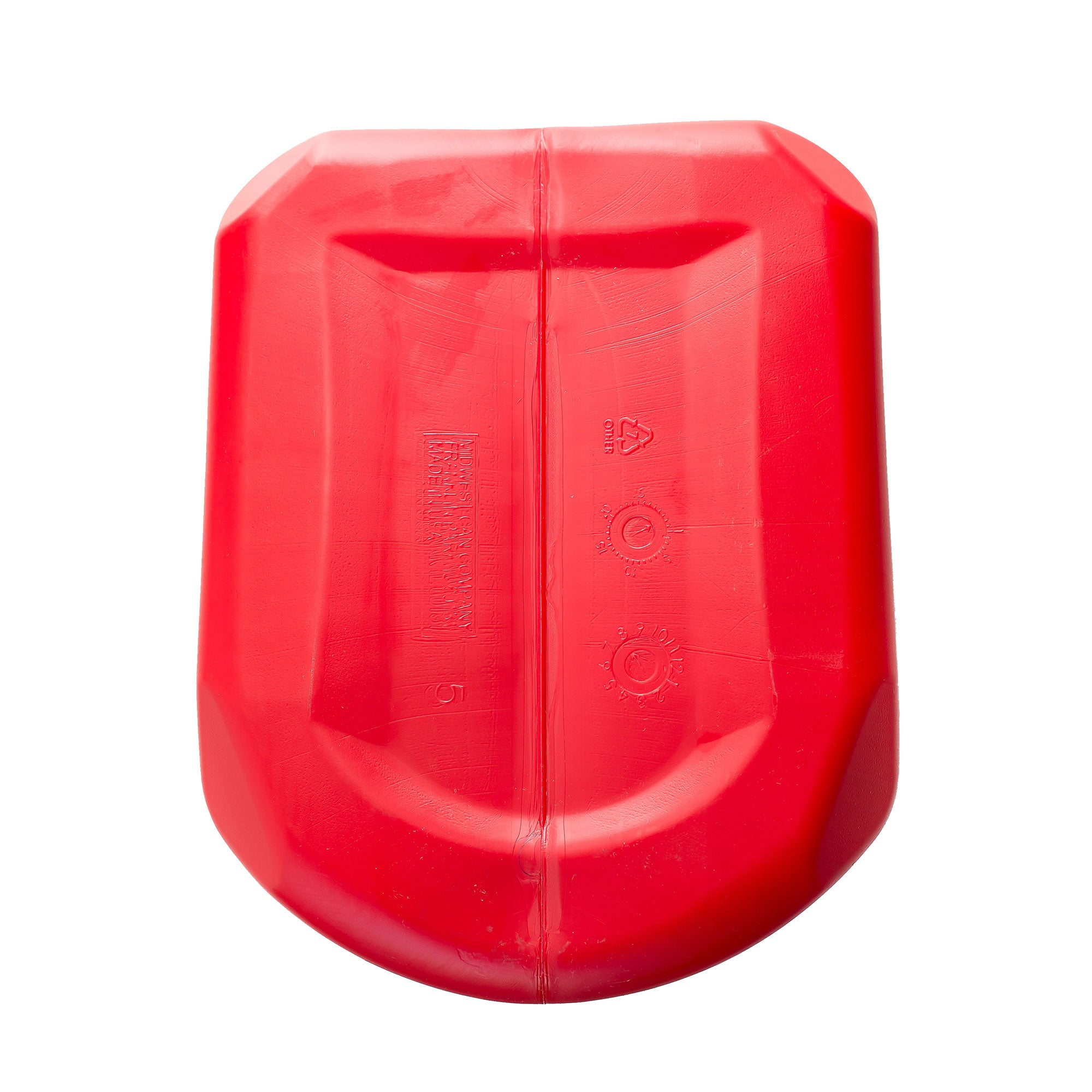 Midwest Can Company 6610 6 Gal Gas Can Fuel Container Jugs w/Spout, Red (Used) - VMInnovations