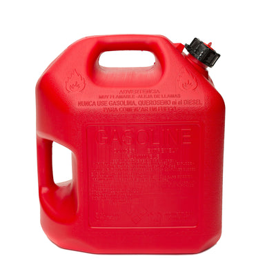 Midwest Can Company 5610 5 Gallon Gas Can Fuel Container Jugs w/ Spout (4 Pack)