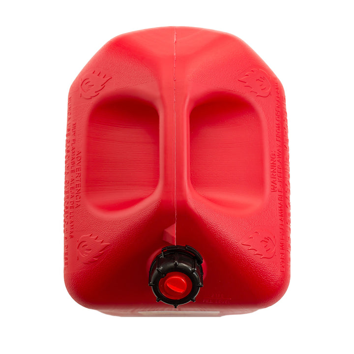 Midwest Can Company 5610 5 Gallon Gas Can Fuel Container Jugs w/ Spout (4 Pack)