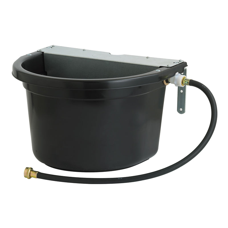 Little Giant FW16MTLBLACK 4 Gal. Float Controlled Waterer Livestock Water Trough
