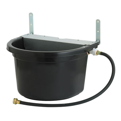 Little Giant 4 Gal. Float Controlled Waterer Livestock Water Trough (2 Pack)