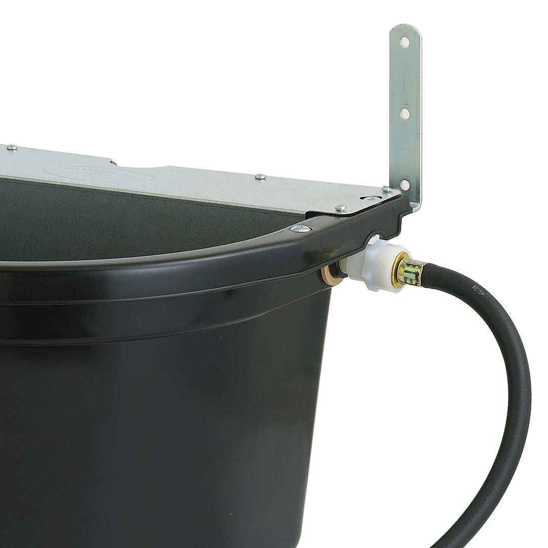 Little Giant 4 Gal. Float Controlled Waterer Livestock Water Trough (2 Pack)