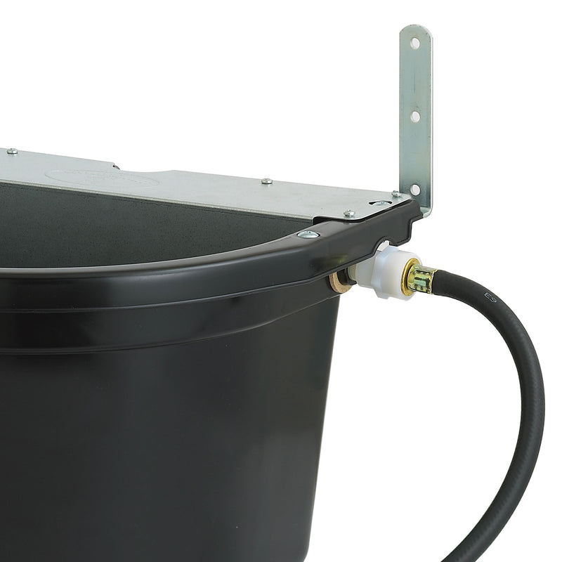 Little Giant FW16MTLBLACK 4 Gal. Float Controlled Waterer Livestock Water Trough