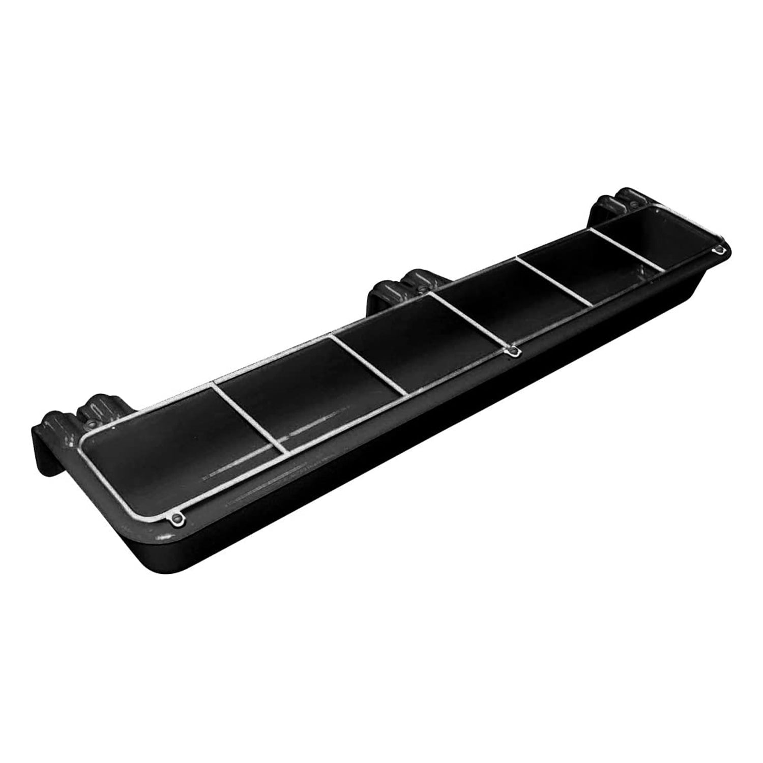 Little Giant HF9BLACK Hook Over Goat Trough Heavy Duty Steel 9 Qt Feeder (Used) - VMInnovations