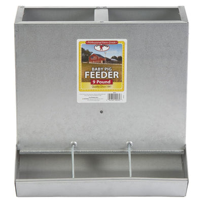 Little Giant BPF3 Mountable 3 Hole Baby Piglet Trough Feeder, 9 Pound Capacity - VMInnovations