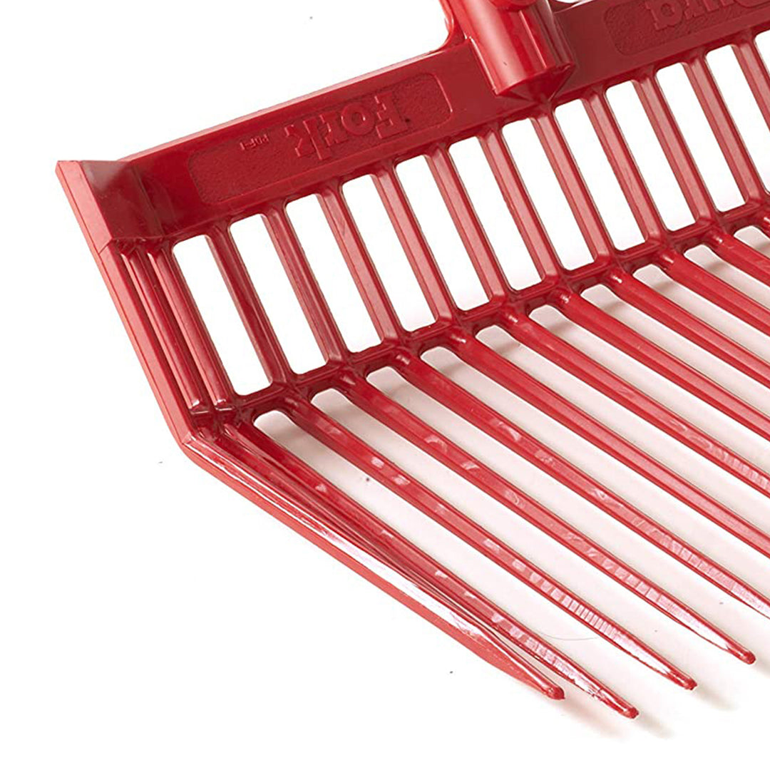 Little Giant DuraFork Polycarbonate Pitchfork Replacement Head w/ Angled Tines - VMInnovations