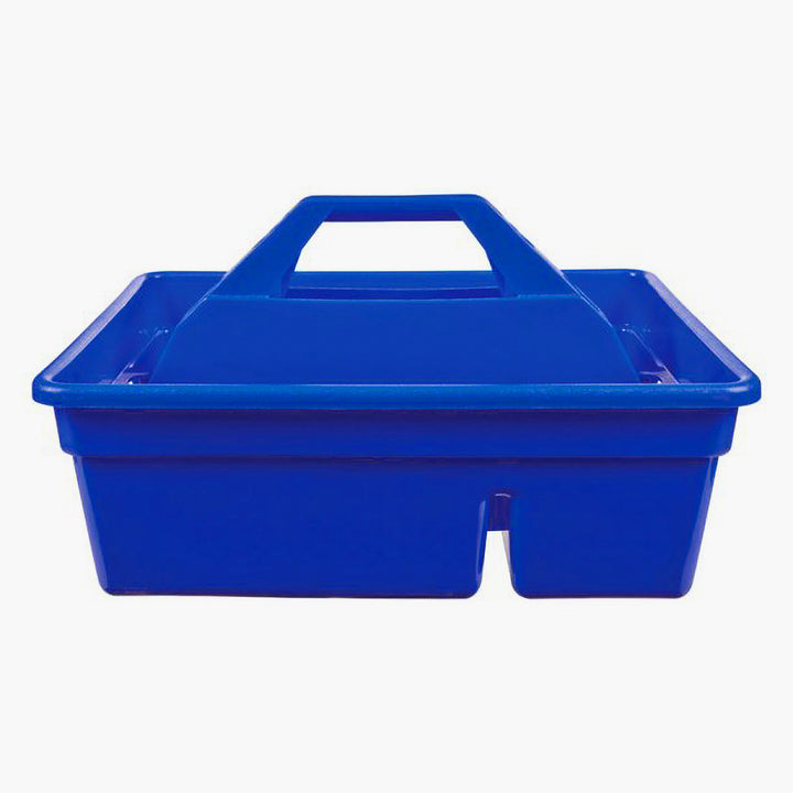 Little Giant Stable Supplies Plastic Organization DuraTote Box with Handle, Blue