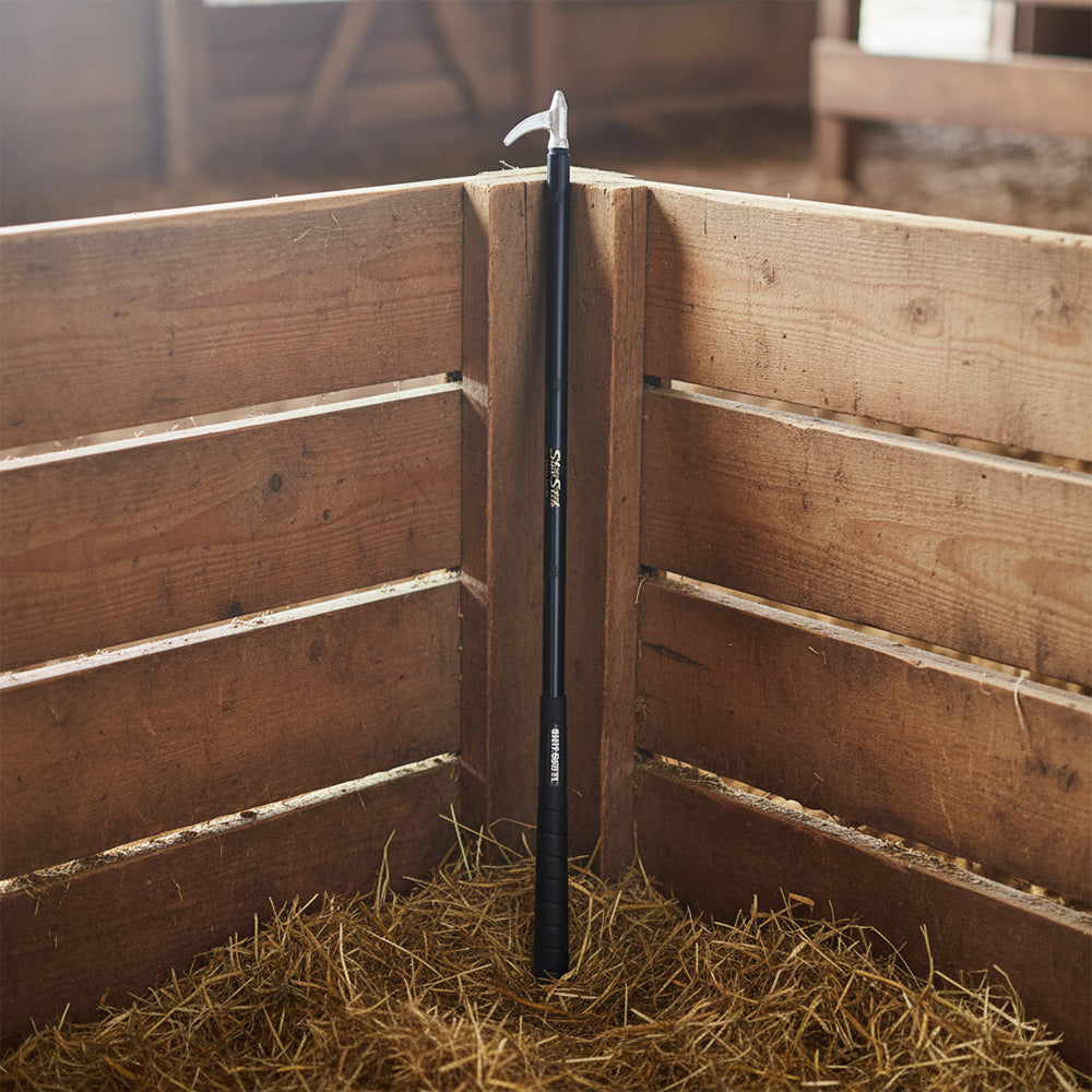 Miller Manufacturing Company Hot Shot Adjustable Livestock Sho-Stik, Black - VMInnovations